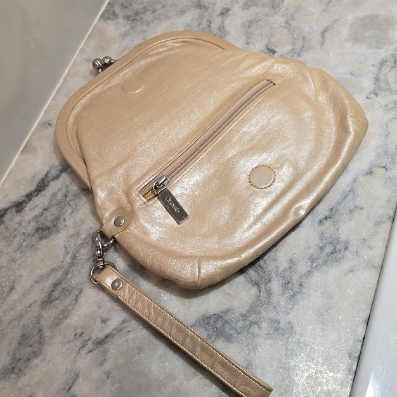 HOBO International Champagne Wristlet Clutch - Picture 9 of 17